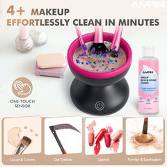 Alyfini limpieza versátil para pinceles y esponjas de maquillaje.