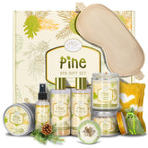 AM AROMANTRA caja-regalo spa de pino para regalo relajante y elegante