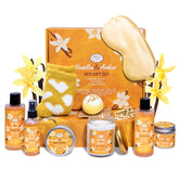 AM AROMANTRA set regalo baño Vanilla, ideal para sorprender en ocasiones especiales.