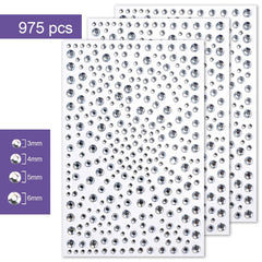 Amasodaon Brillo para ojos y cabello, adhesión sencilla.
