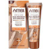 Ambi Even & Clear: botella frontal, hidratación suave para uso diario