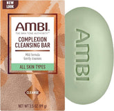 Savon Ambi Complexion emballage pratique et économique pour la routine quotidienne.