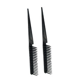 Amelia Beauty Products, cepillo-estilizador 3 filas, deslizamiento suave para peinados pulidos.