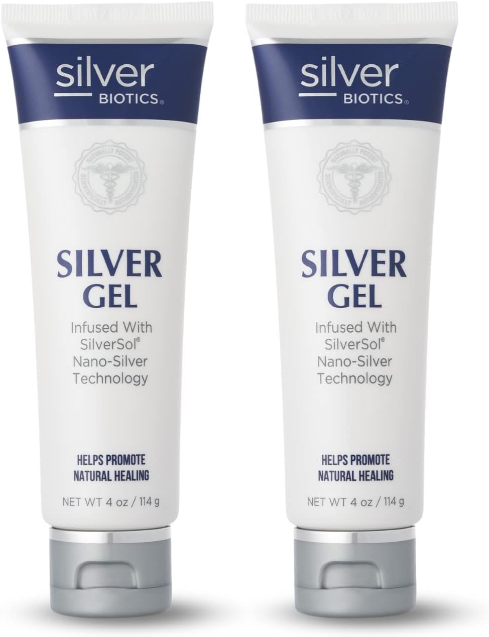 Gel Silver Biotics de American Biotech Labs aplicacion en la piel para alivio suave