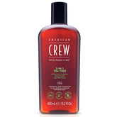 AMERICAN CREW champú de árbol de té en botella con aroma refrescante para uso diario
