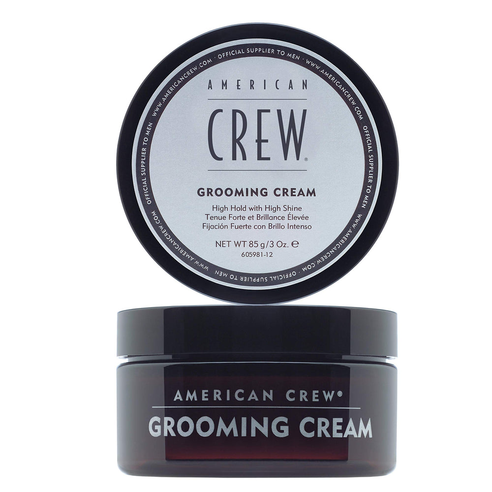 American Crew Crème de coiffage – bouteille élégante prête à l’emploi, maintien durable et brillance.