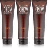 AMERICAN CREW Gel Fijación Firme empaque de tres para peinados duraderos y con brillo