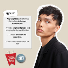 AMERICAN CREW Whip: control flexible con brillo natural.
