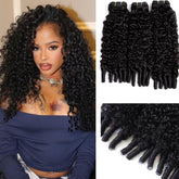 amicalite burmese curly 14 pulgadas rizos definidos para look diario