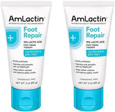 AmLactin crema de pies, paquete doble de 90 ml para hidratación diaria
