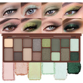 AMY'S DIARY paleta sombra 16 colores neutros para looks diarios con acabado suave.
