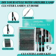 AMZGIRL LASH pegamento y sellador, adhesión duradera para clústeres