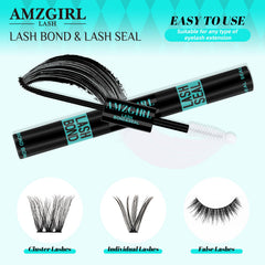 AMZGIRL LASH aplicador de precisión, cepillo micro-espiral para aplicación limpia