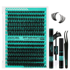 AMZGIRL LASH kit 280 piezas 60D-80D para volumen personalizable.