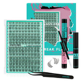 AMZGIRL LASH Clusters Kit: empaque completo para uso hogareño cómodo.