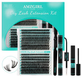 AMZGIRL LASH kit 320 pestañas mixtas para crear volumen personalizado