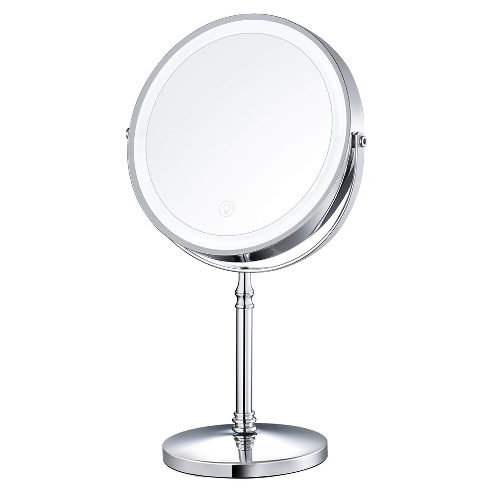 AMZTOLIFE espejo maquillaje iluminado 10x para precisión