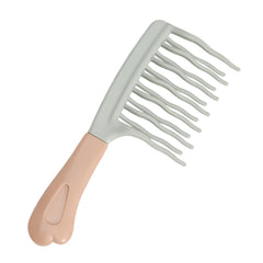 AMZWISH: peine de dientes grandes y dobles para desenredar rizos largos con suavidad.