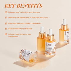 ANAI RUI bote de aceite facial, ideal para uso diario.