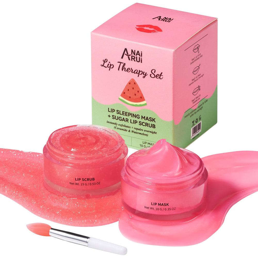 ANAI RUI set exfoliante y mascarilla para suavizar labios