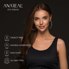 ANAREAL crema ojos cafeína 5% para revitalizar la mirada