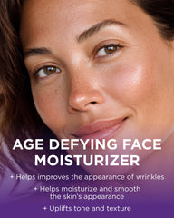 Goji Peptide Perfecting Cream de Andalou Naturals, textura cremosa para uso diario.