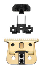 Dientes profundos de la cuchilla Andis Gold GTX-EXO para un corte más limpio.