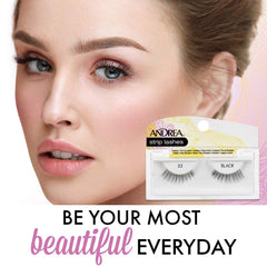 Andrea Style 53 lashes in black, wearable daytime lash for refined definition