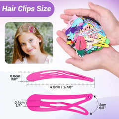 Anezus clips para cabello para proyectos de personalización casera.