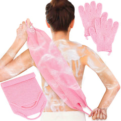 Guante exfoliante Anezus para dorso, exfolian suavemente la piel.