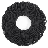 elásticos anezus para cabello negro, sujeción duradera y sin enganchar