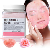 Angeland Jelly Mask aplicación uniforme en el rostro para piel suave y fresca.