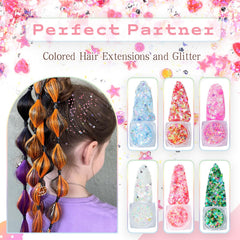 Extensiones Angels Beauty verde con clip, añade color sutil al look