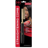 Annie Hot & Hotter, peine térmico mediano dorado, deslizamiento suave para alisar sin tirar.