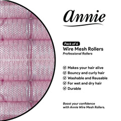 Annie rodillos malla jumbo vista lateral flujo de aire acelera el secado