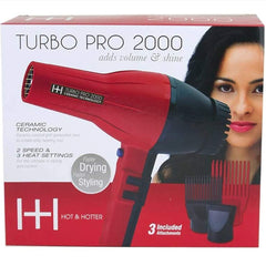 Annie secador cerámico con tecnología iónica para cabello suave