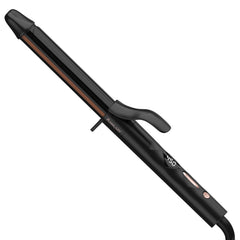 Rizador ANNLARY de 1 pulgada con barril titanio-ceramico para rizos suaves y duraderos.
