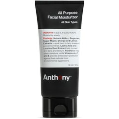 Anthony hidratante facial para hombres, bote de 3 oz, hidratación ligera para piel seca.