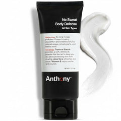 Anthony No Sweat bottle-dispense shows easy application and quick-drying protection for daily wear
