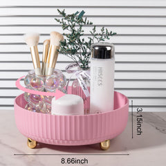 Base antideslizante de Anyoifax mantiene estable los frascos sobre la mesa.