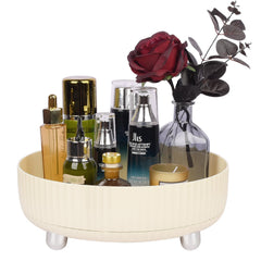 Anyoifax organizador maquillaje y perfume 360 grados, acceso rápido.