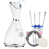 AOEDEO vaporizador nano-iónico para rostro con niebla cálida y limpieza facial.