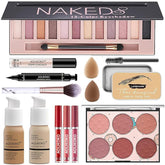 AOLIKOKO kit maquillaje 12 colores: paleta de sombras para looks diarios.