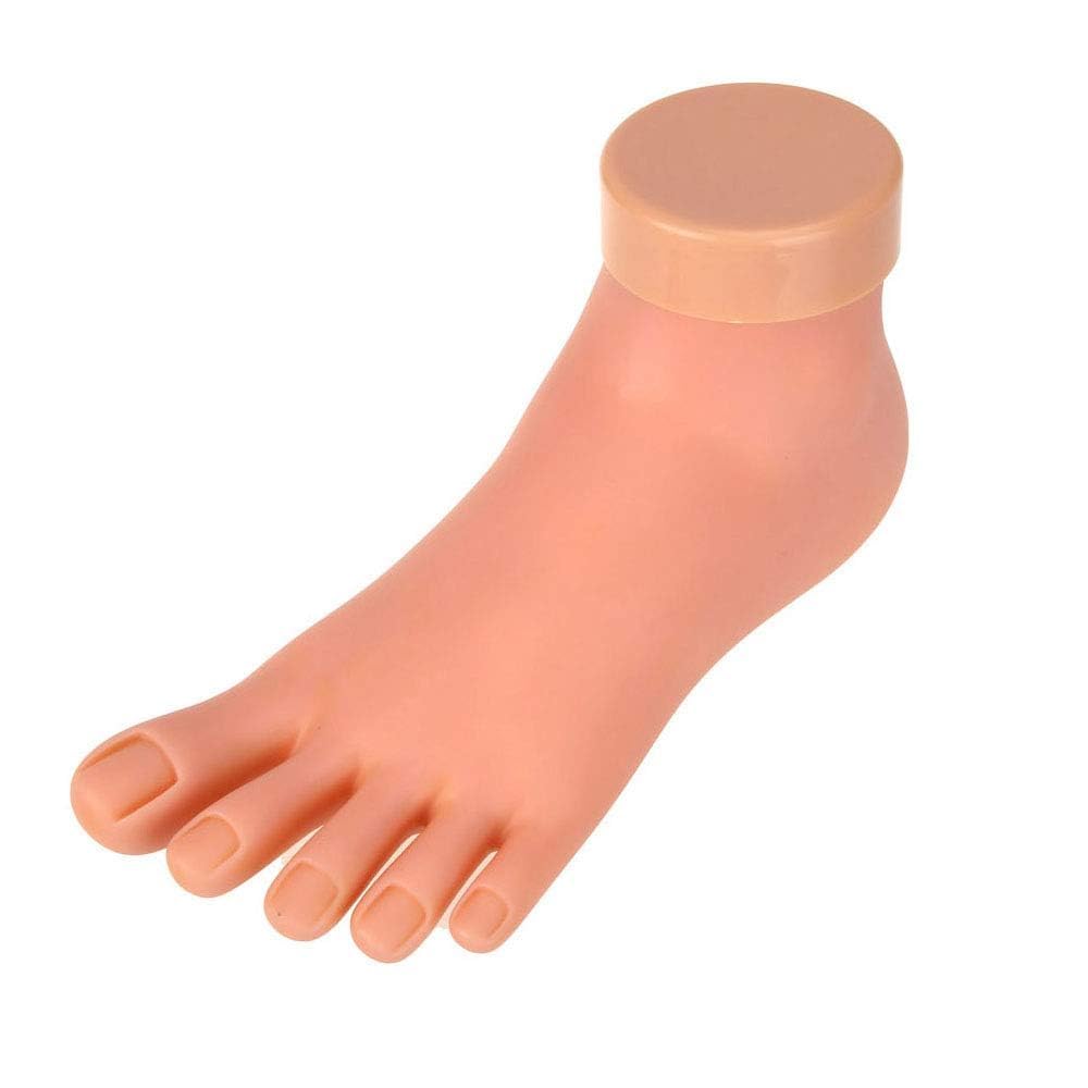 AORAEM pie de práctica flexible ideal para entrenar uñas y diseñar tips.
