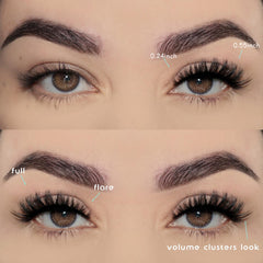 Pestañas APCYUST efecto ojos de gato finas y ligeras para diario.