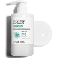 APLB jabón corporal con glutatión y niacinamida para uso diario