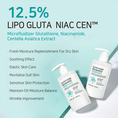 Centella 3x Complex en loción corporal APLB Glutatión Niacinamida