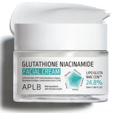 APLB LIPO GLUTA NIAC CEN crema en botella, hidratación intensiva para la piel.