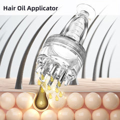 Aplicador-minoxidilo: experiencia de aplicación limpia y precisa del aceite capilar.