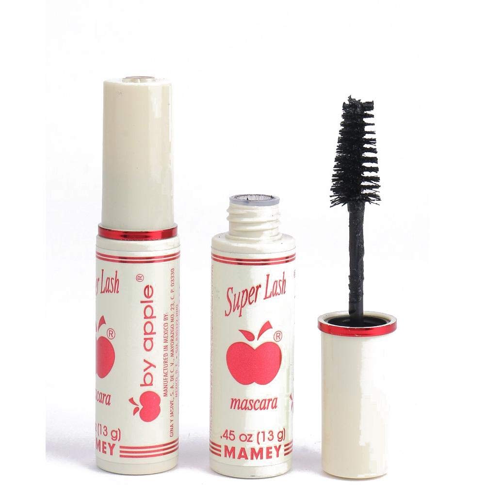Apple Mascara Super Lash Mamey, aplicador suave para definir pestañas
